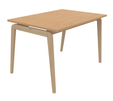 Table Adell - 120x80 cm - 4 pieds
